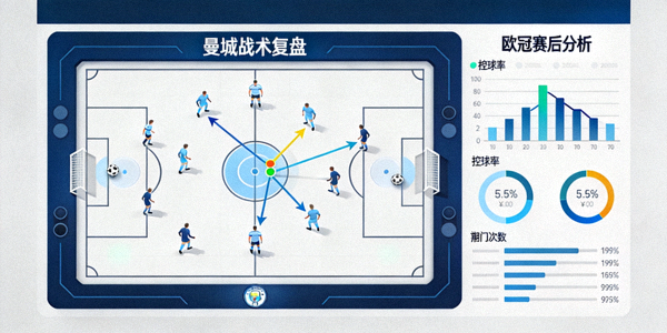 欧冠赛后分析：曼城战术复盘高清图片